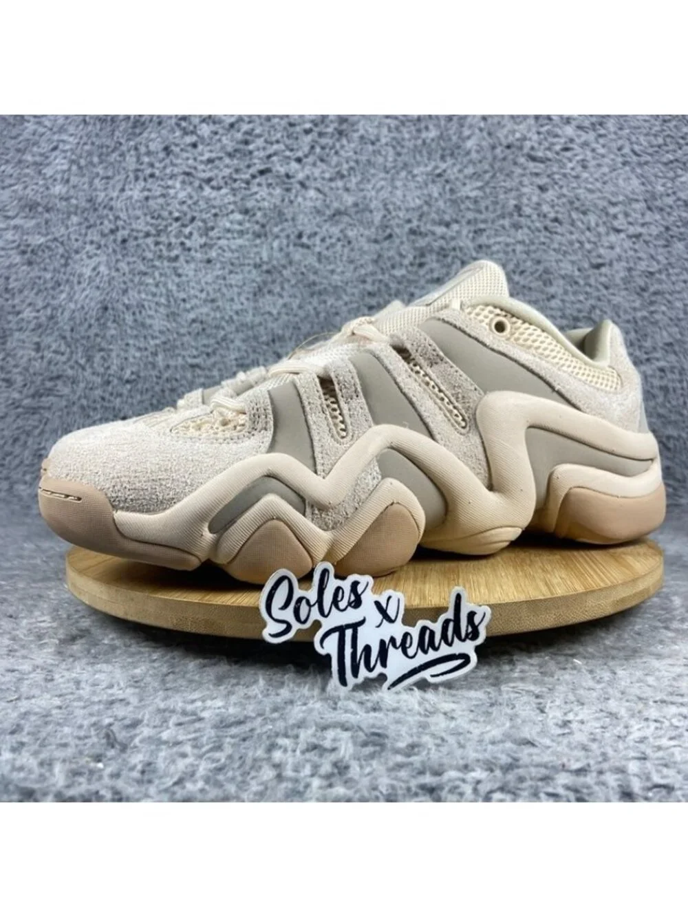 Adidas Crazy 8 Low Newport Beach Size 11.5 Men Halo Ivory Sandstone JI0339